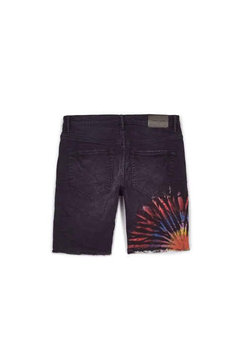PURPLE BRAND P020 MULTICOLOUR TIE DIE BLACK Mens Apparel -
